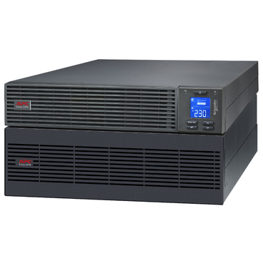 APC Easy UPS On-Line, 10kVA/10kW, Rackmount 5U, 230V, Hard wire 3-wire(1P+N+E) outlet, Intelligent Card Slot, LCD, Extended R