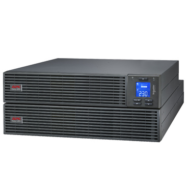 APC Easy UPS On-Line, 3kVA/2700W, Rackmount 4U, 230V, 6x IEC C13+1x IEC C19 outlets, Intelligent Card Slot, LCD, Extended Run