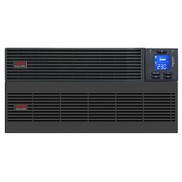 APC Easy UPS On-Line, 6kVA/6kW, Rackmount 5U, 230V, Hard wire 3-wire(P+N+E) outlet, Intelligent Card Slot, LCD, Extended Runt