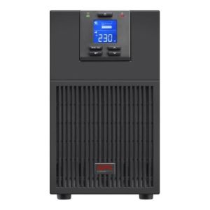 APC Easy UPS On-Line, 3kVA/2400W, Tower, 230V, 6x IEC C13 + 1x IEC C19 outlets, Intelligent Card Slot, LCD